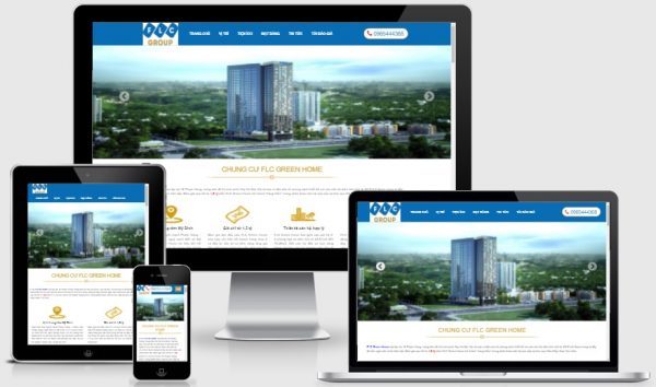 Dịch vụ thiết kế website bất động sản tại Hà Nội