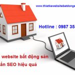 Thiết kế website bất động sản giá rẻ kinh doanh hiệu quả