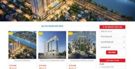 Dịch vụ thiết kế website bất động sản tại Đà Nẵng